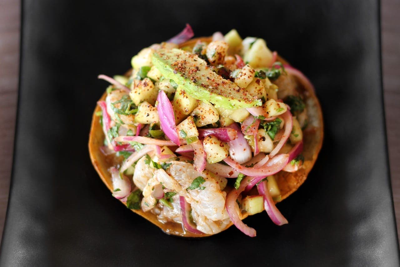 Tostada Fría de Aguachile