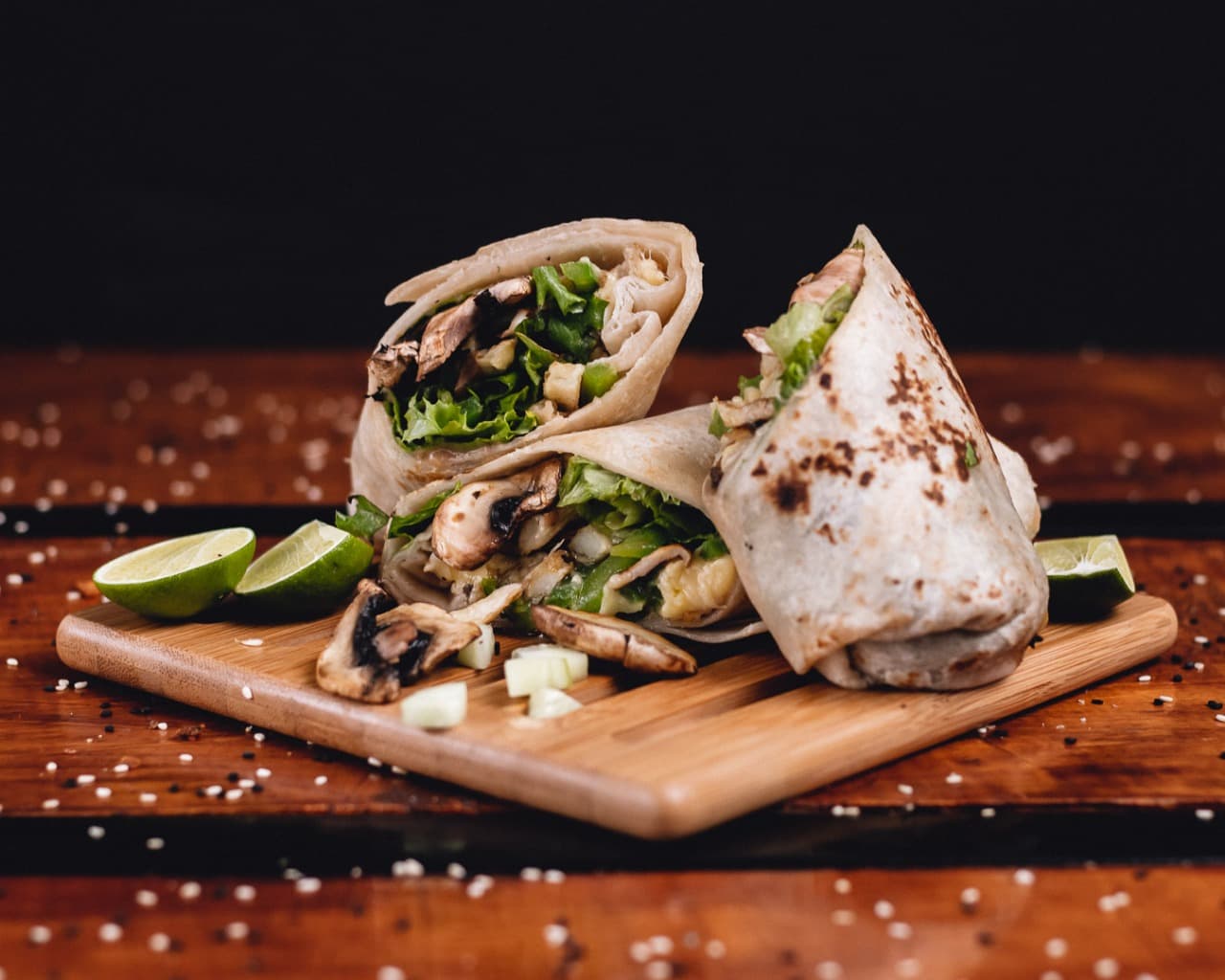 Burrito Vegetariano.