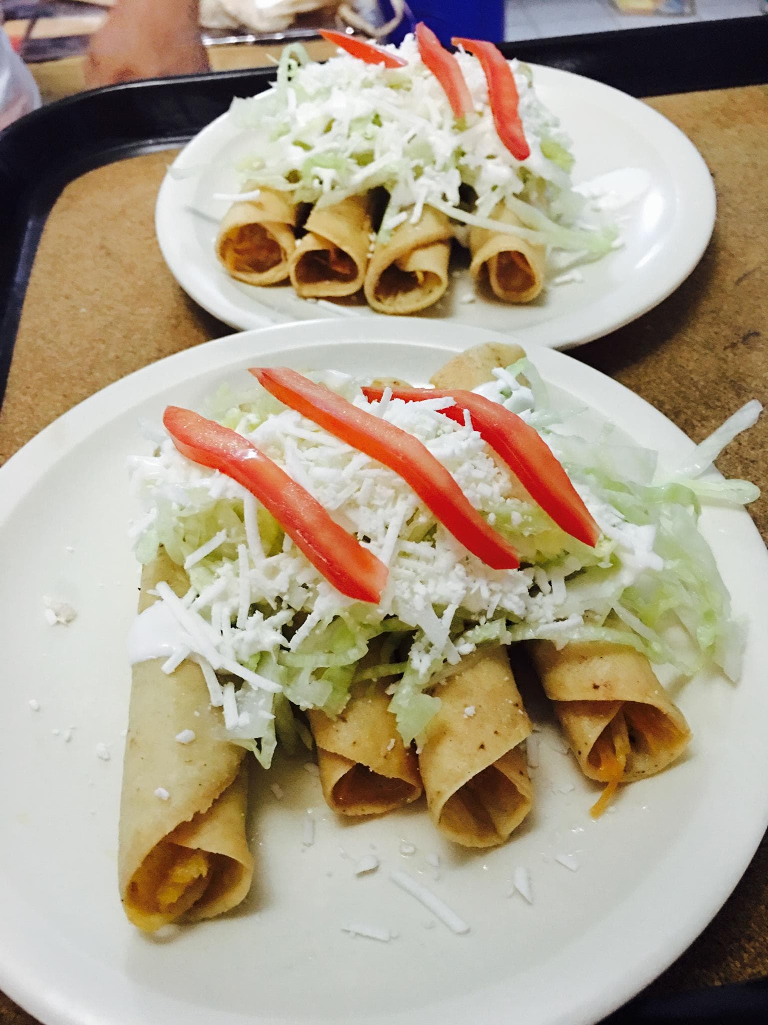 Tacos Dorados de Papa con Chorizo