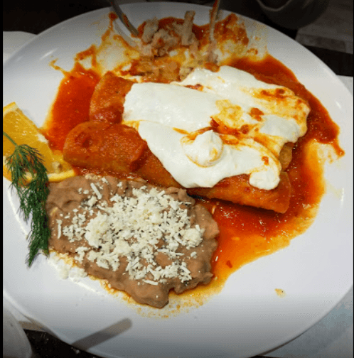 Enchiladas de Pollo