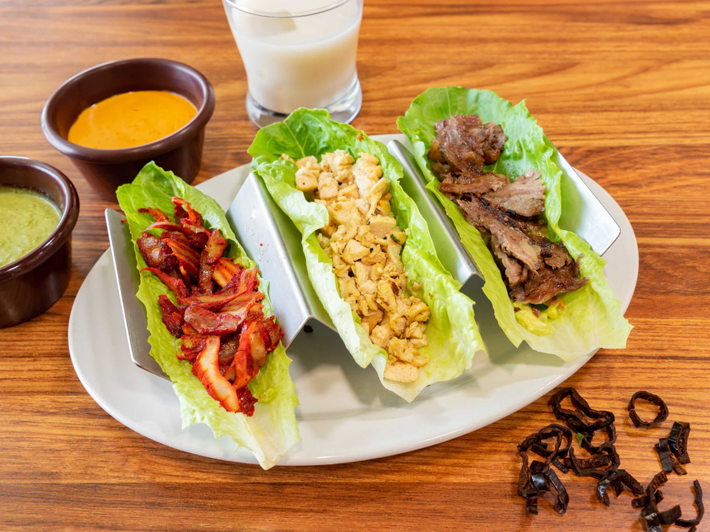 Orden De 3 Tacos Light