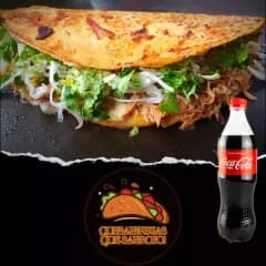 Combo-Tacos de Birria + Coca 600