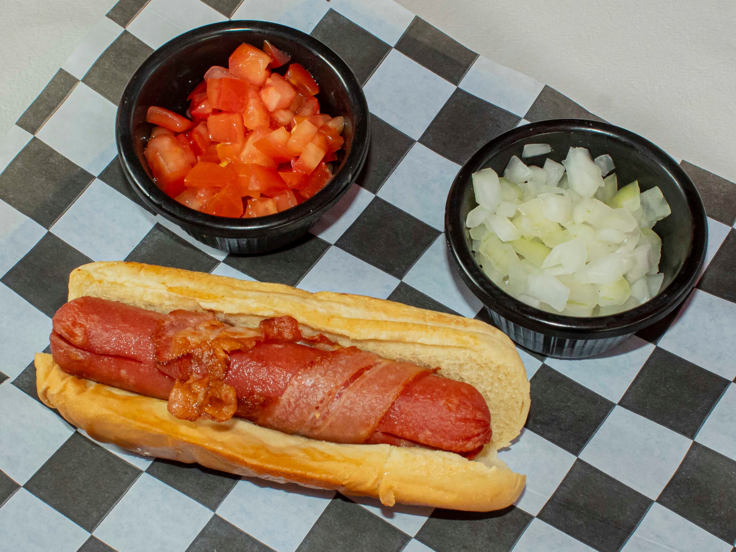 Hot Dog con Tocino