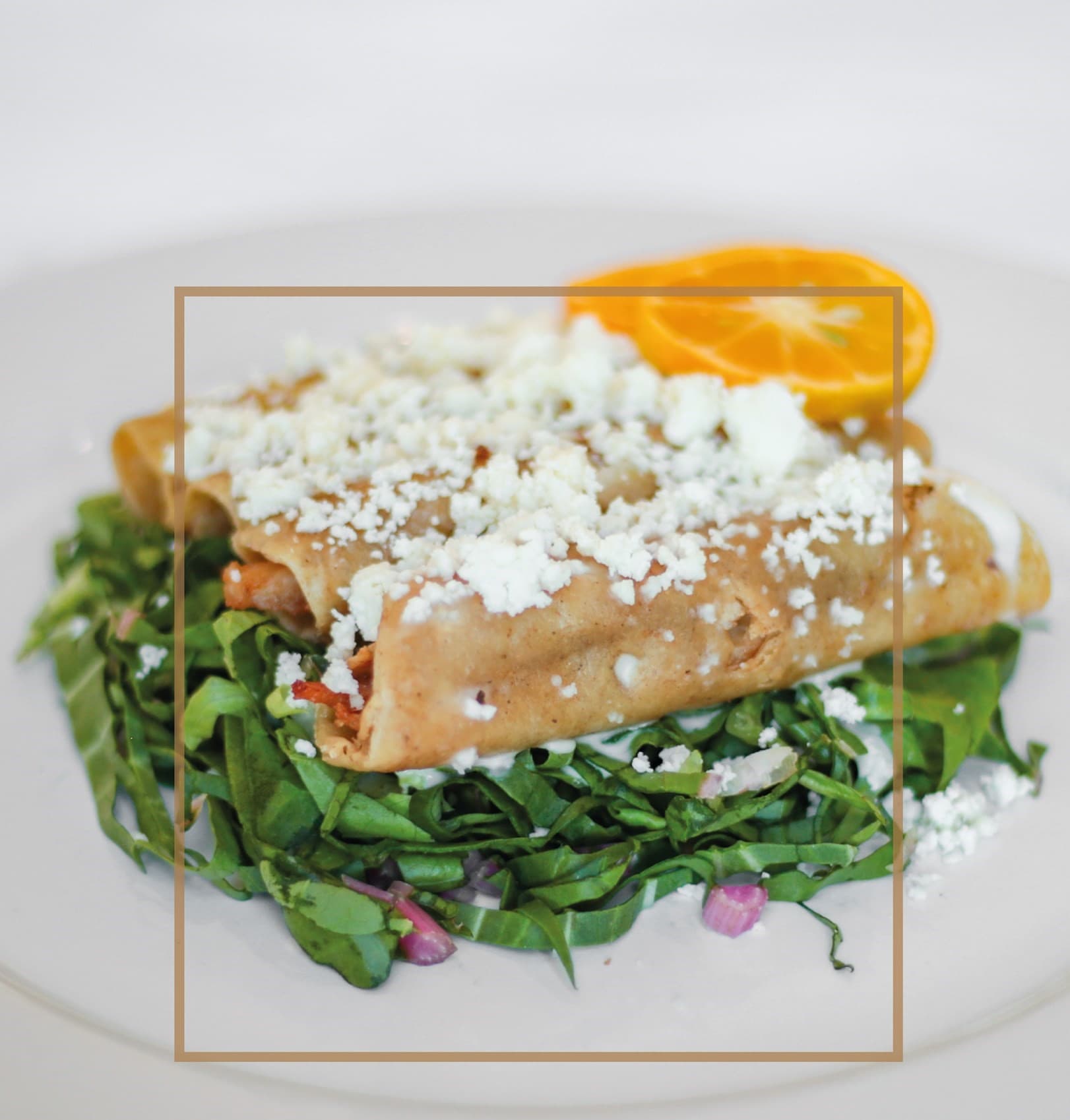 Tacos Dorados de Pollo