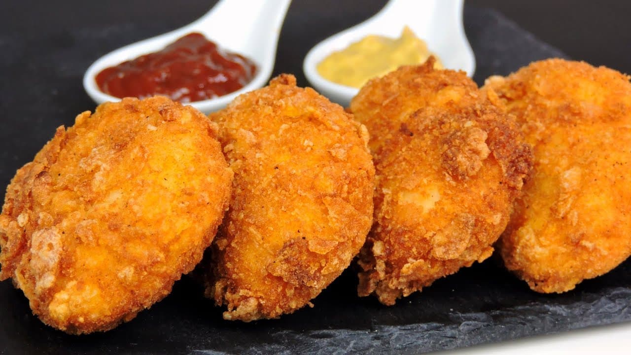 Nuggets de Pollo Y Papas