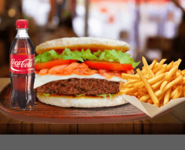 Combo Arepa Burger 1