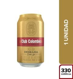 Cerveza Club Colombia Dorada 330 ml