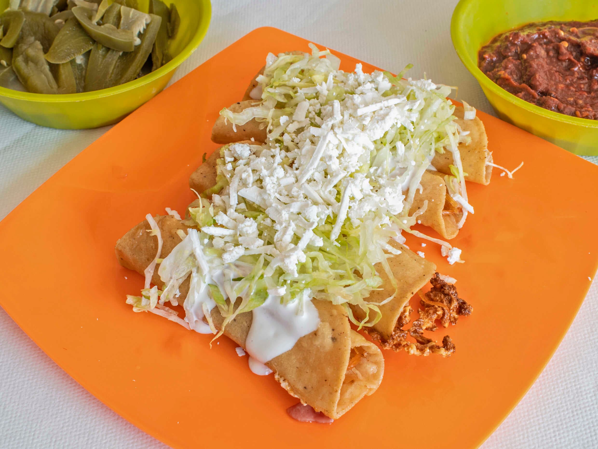 Tacos Dorados (4 piezas)