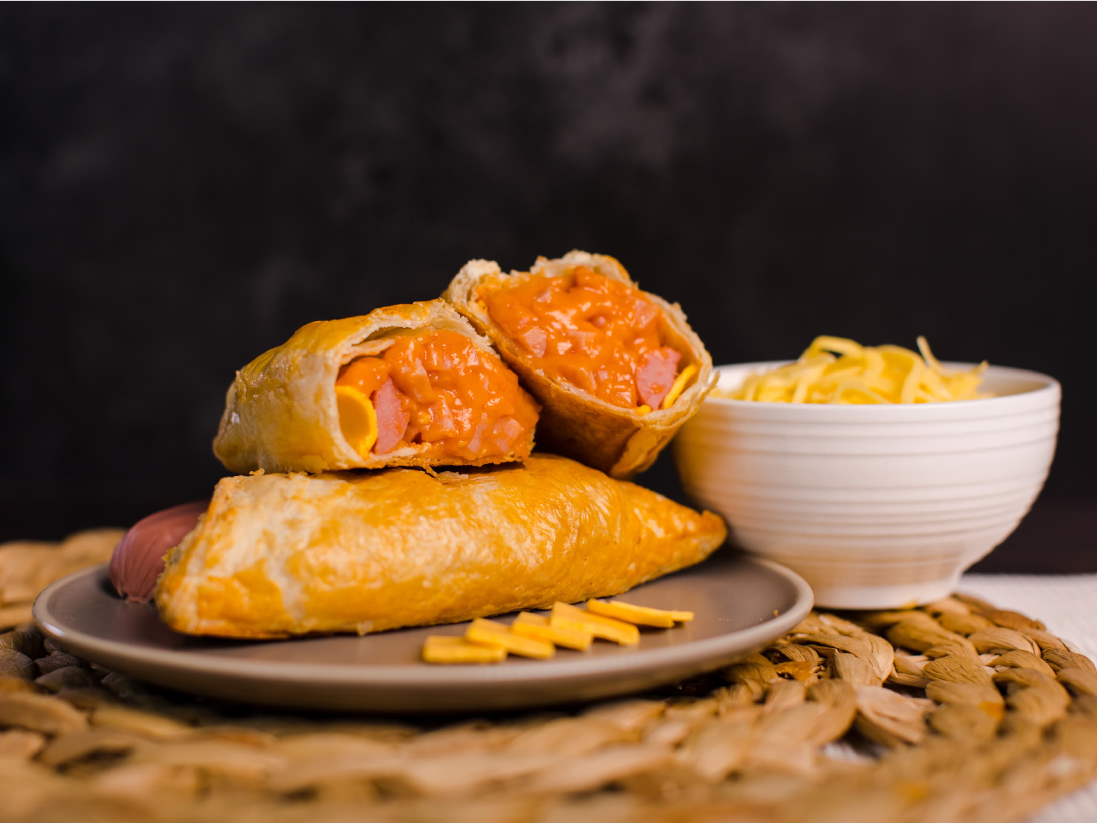 Paste de Salchicha, Jamón y Queso
