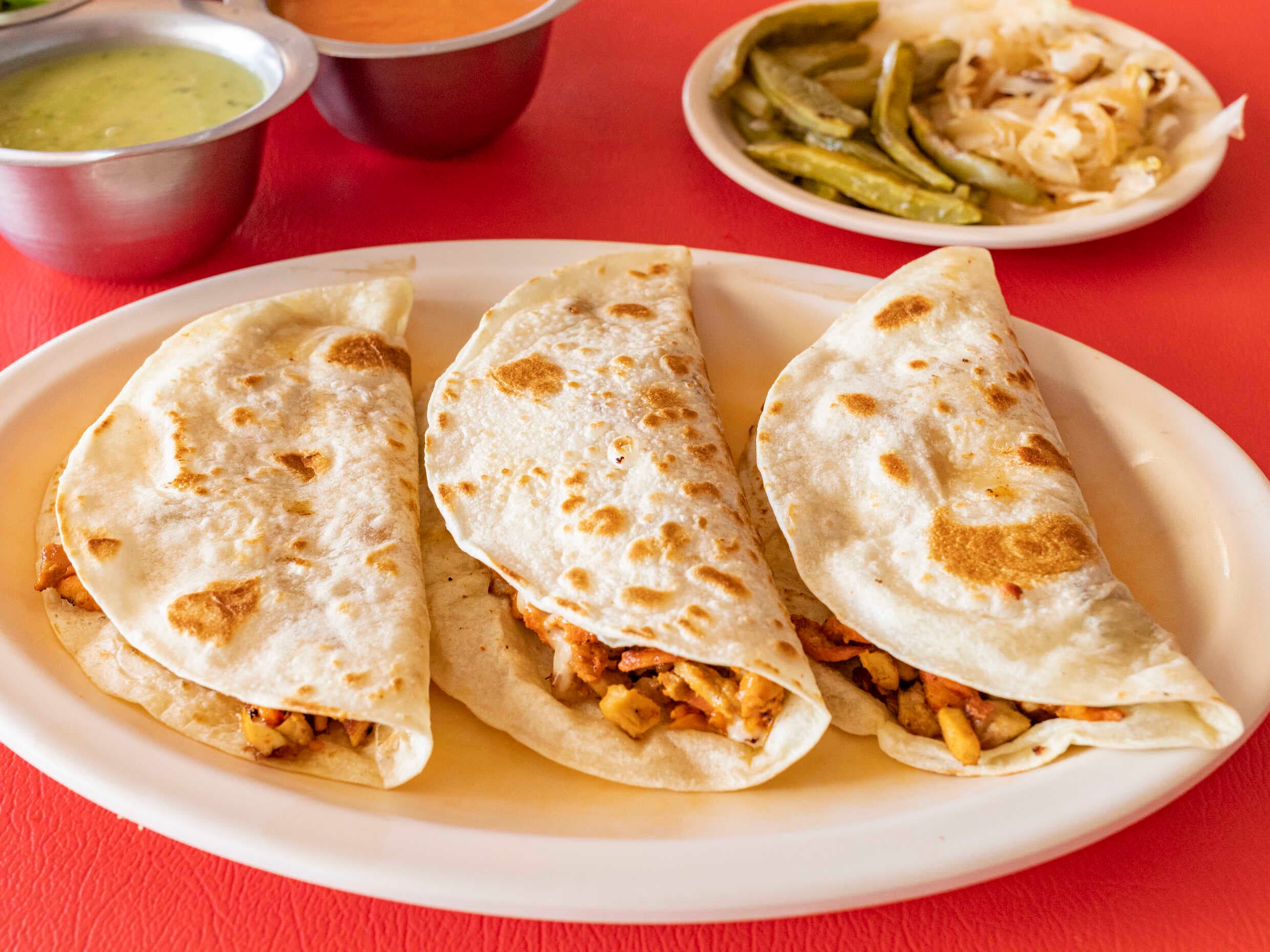 Quesadillas de Bistec