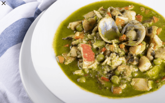 Aguadito de Mariscos