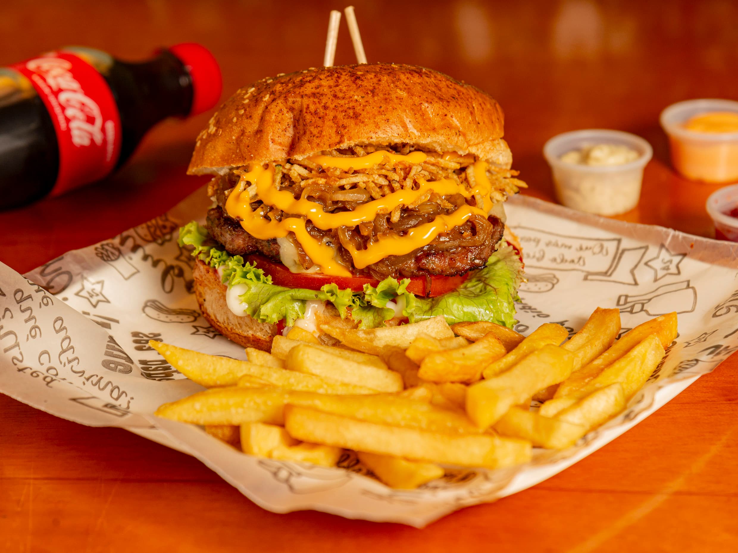 Combo Hamburguesa Sencilla + Bebida