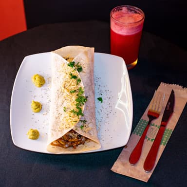 Combo Wrap Fantasía Vegetariana