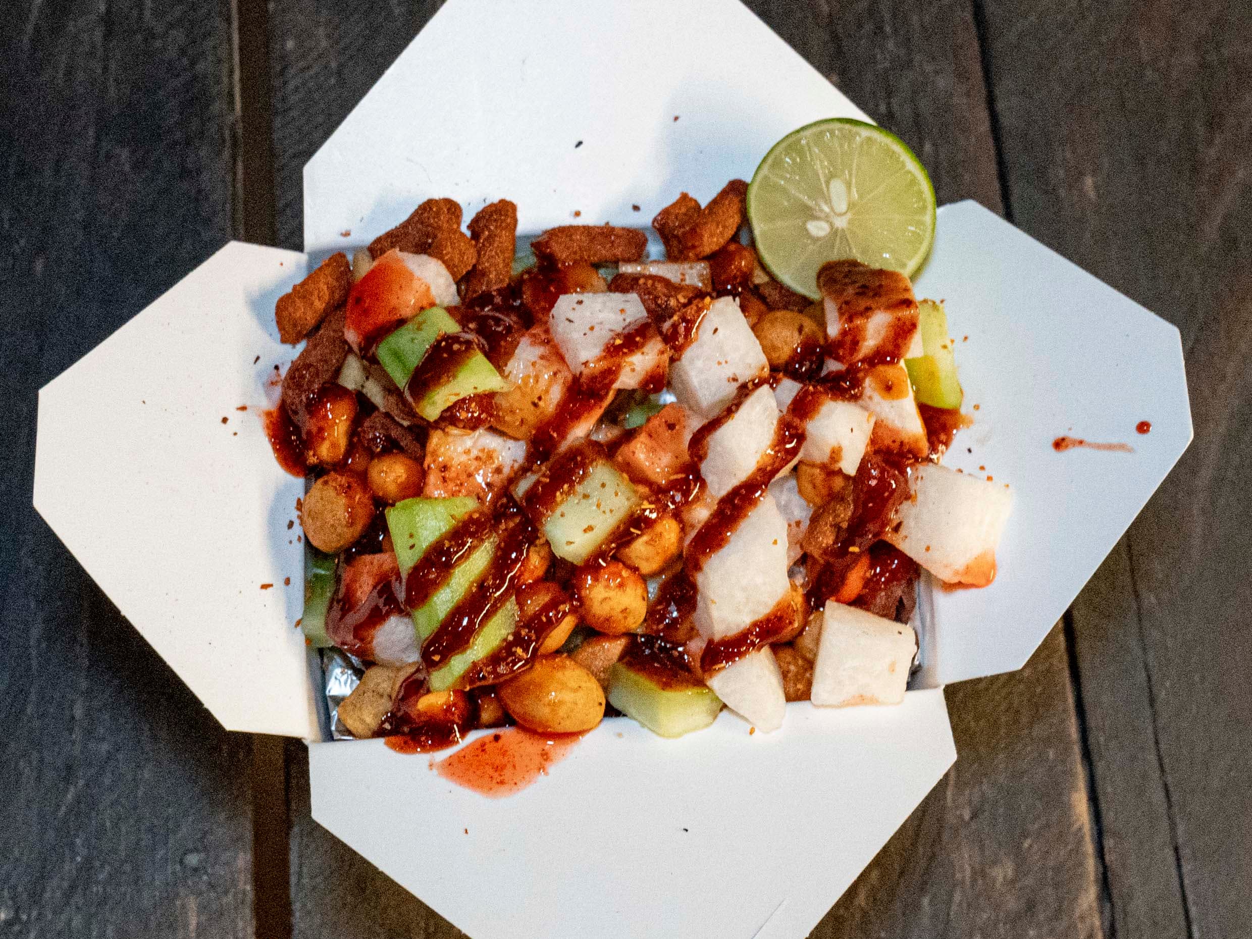 Pepinos y Jicama Loca