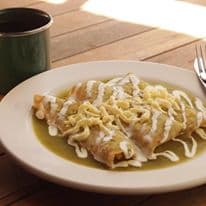 Enchiladas verdes