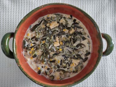 Taco de Rajas con Crema