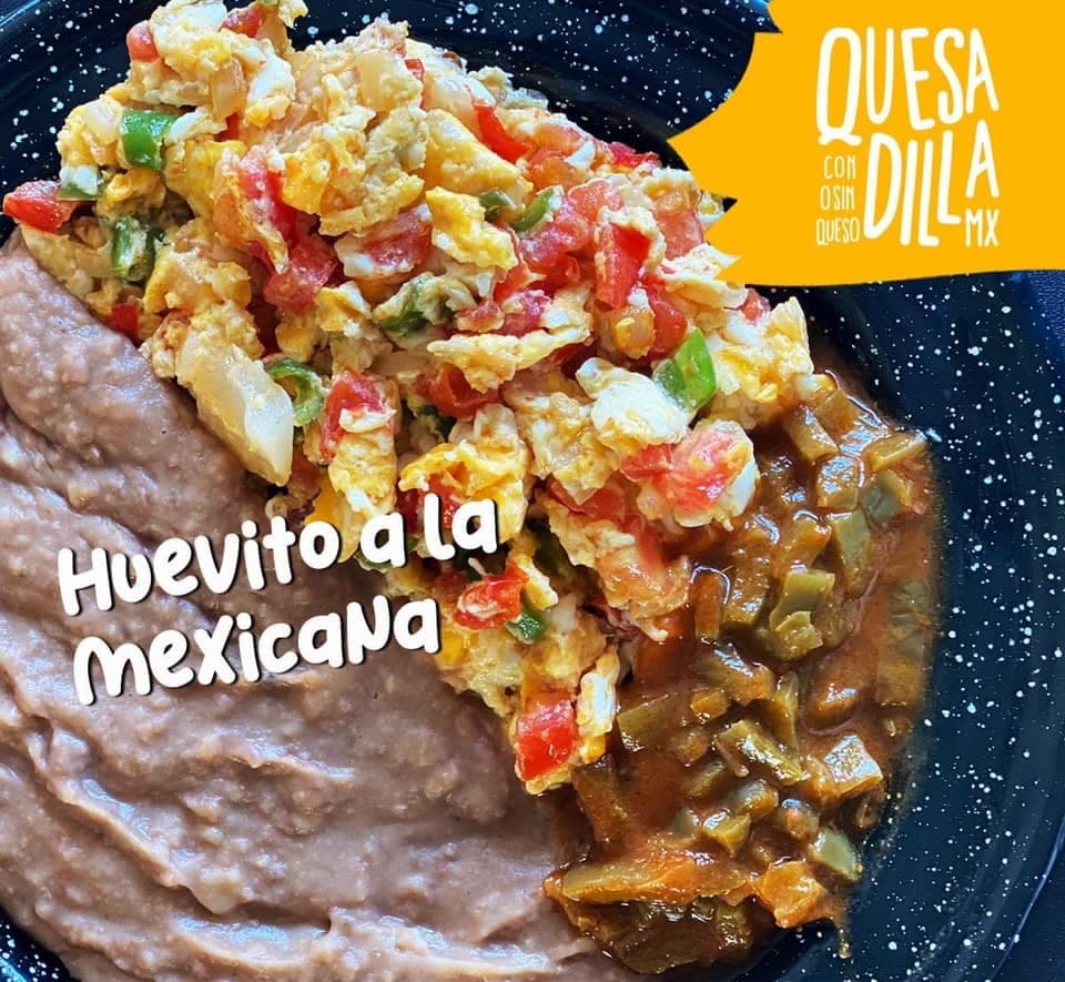 Desayuno Huevos a la Mexicana