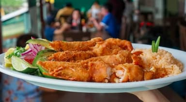 Camarones Empanizado