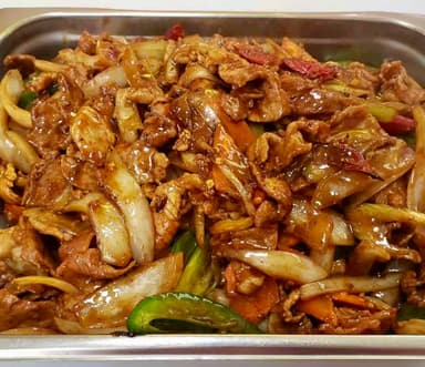 Carne de Puerco y Res Picante (Porción Chica)