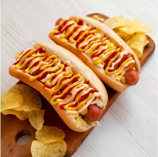 2 Perros Calientes + 2 Bebidas