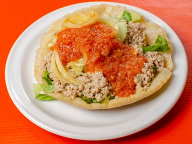 Mega Panucho de Carne Molida