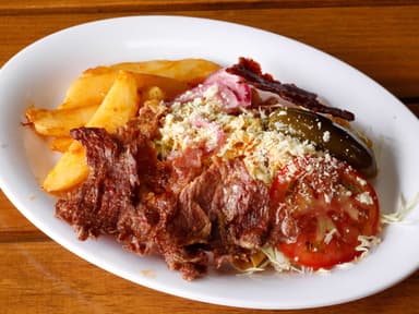 Orden de tacos con pz cecina