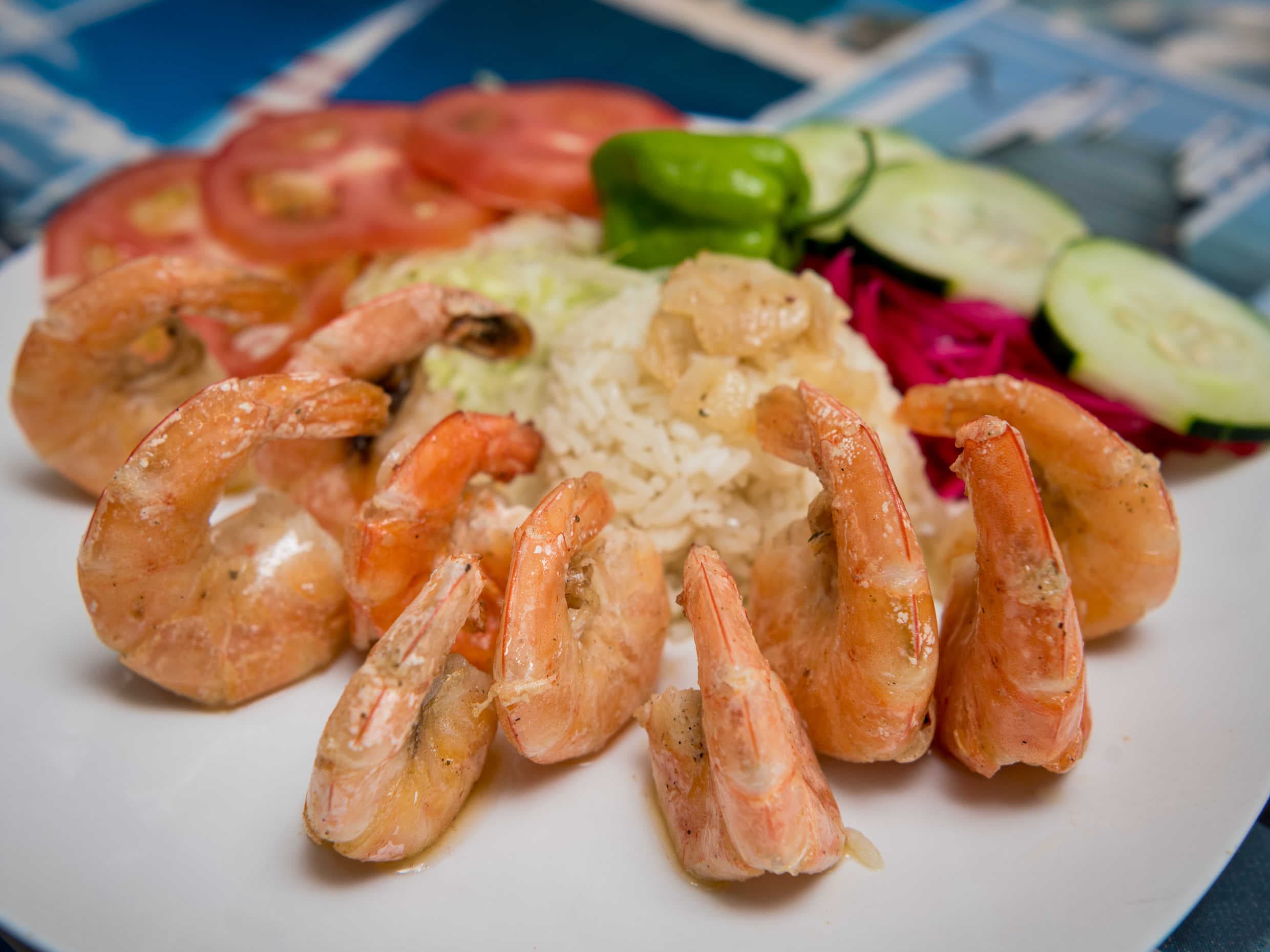Camarones al Mojo de Ajo