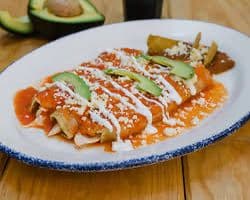 Enchiladas Rojas