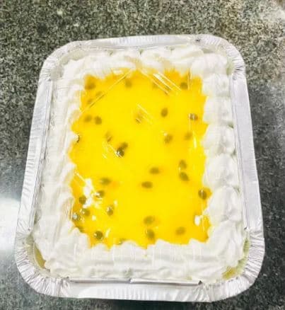 Mini Torta Cheesecake de Maracuyá