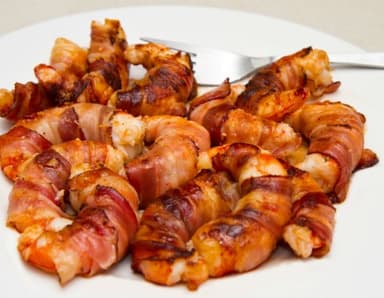 Camarones Tocineta