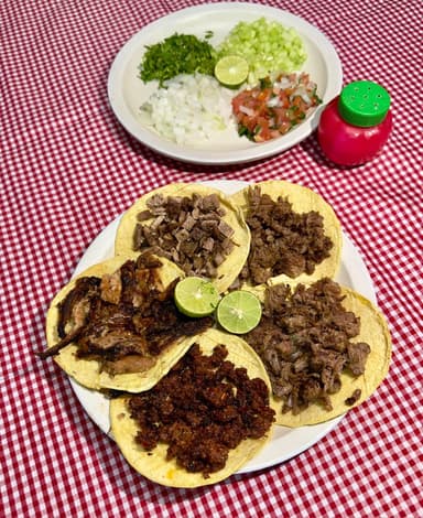Orden de Tacos de Maíz Combinada 5 pzas