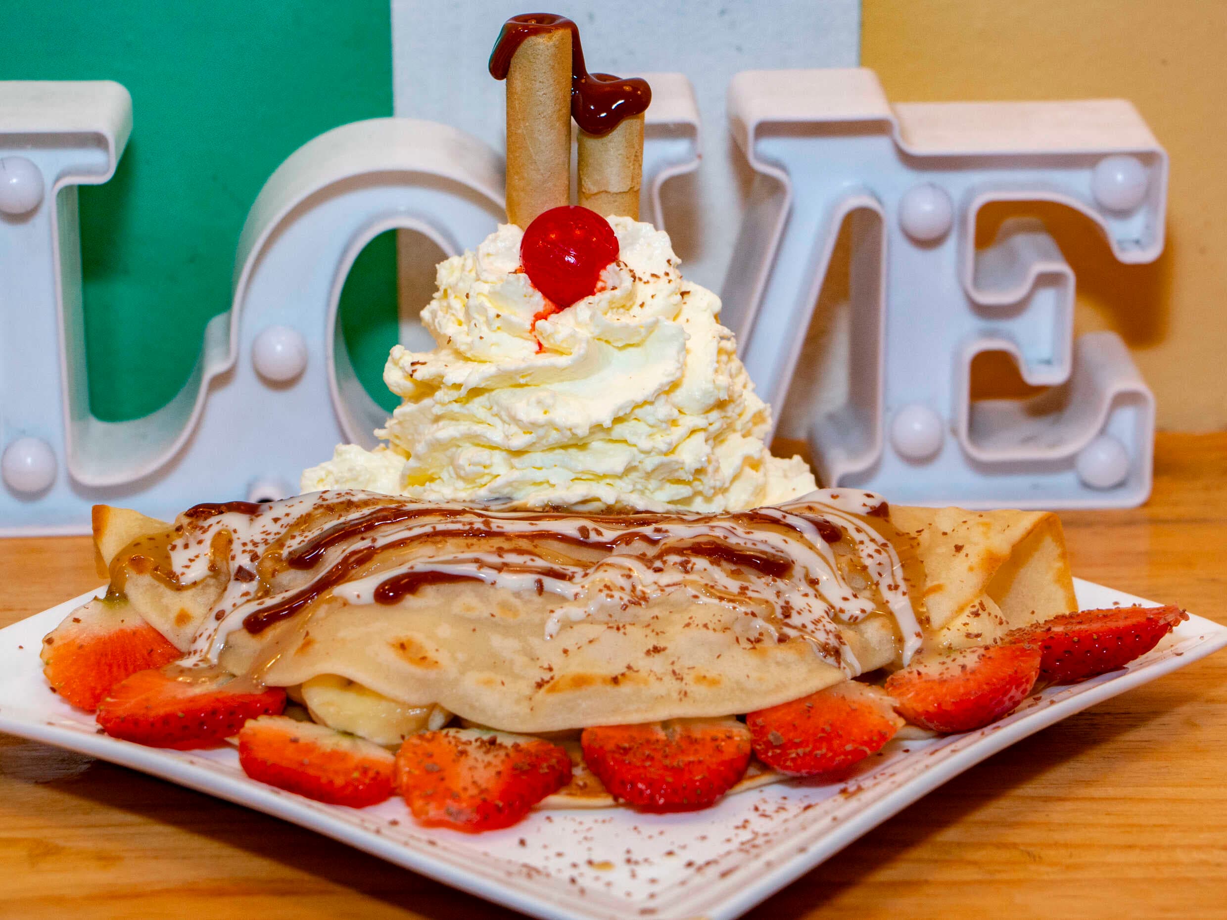 Creps de Fresas