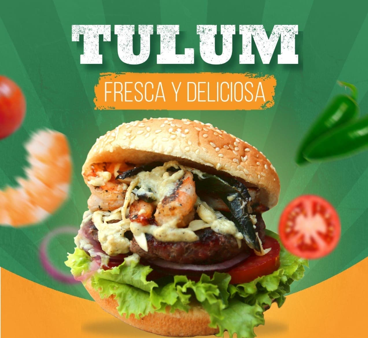 Hamburguesas al Carbón Tulum