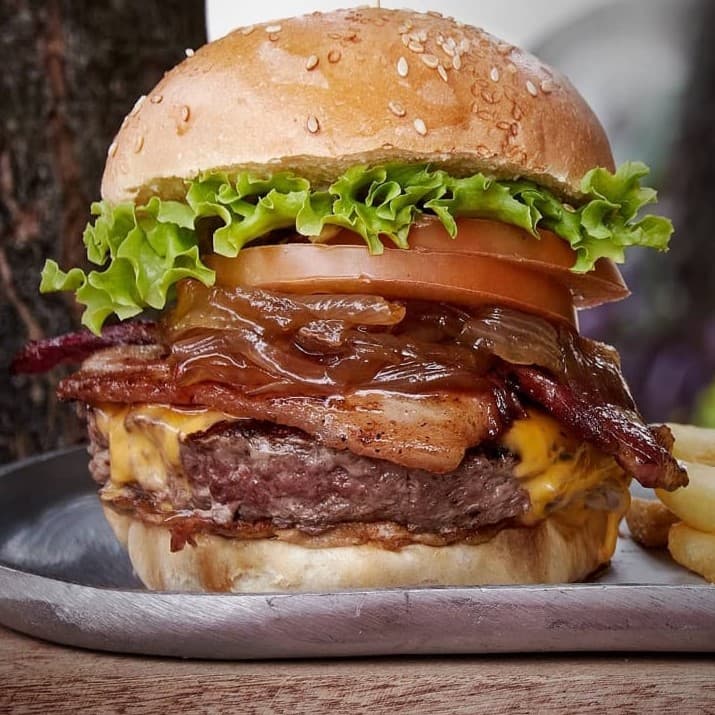 HAMBURGUESA A LAS FINAS HIERBAS