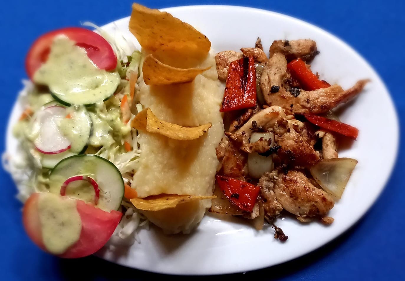 Fajitas de Pollo