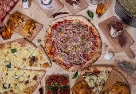 Pizza Grande Atún.