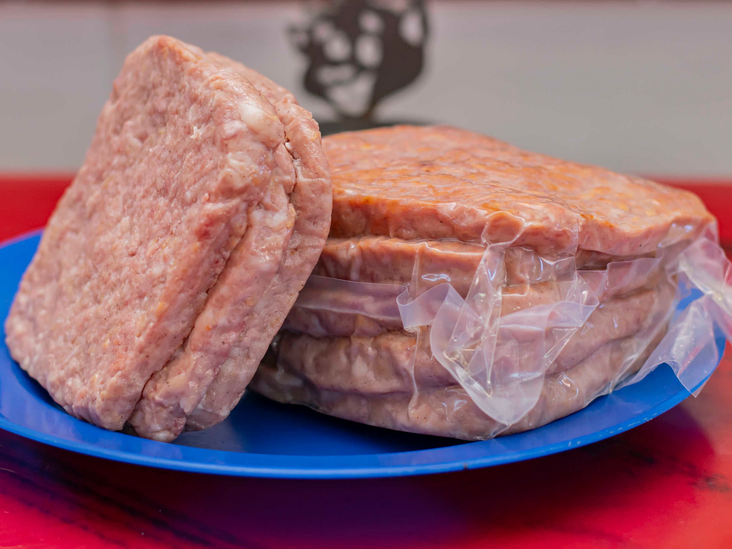Carne de Hamburguesa de Cerdo
