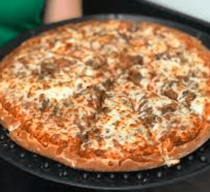Pizza Champiñones y Pimiento