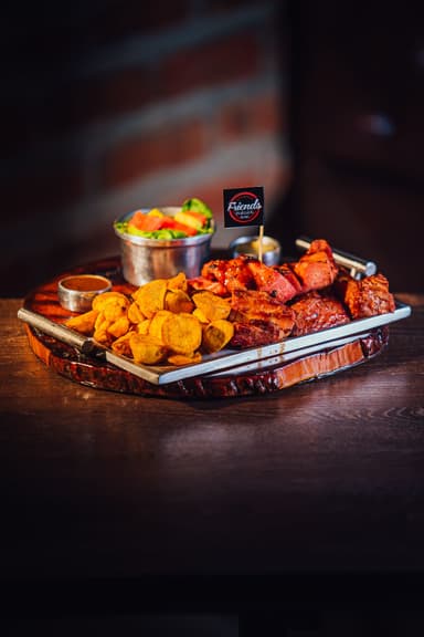 Combo Super Costilla Bbq + papas
