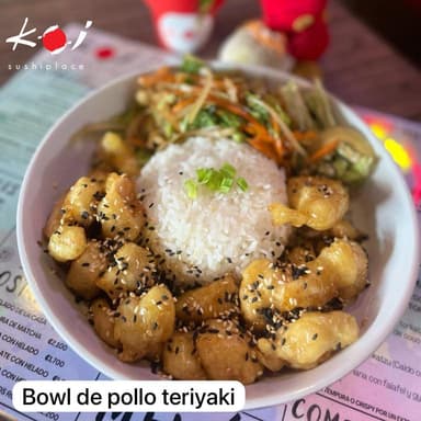 Bowl de Pollo Teriyaki