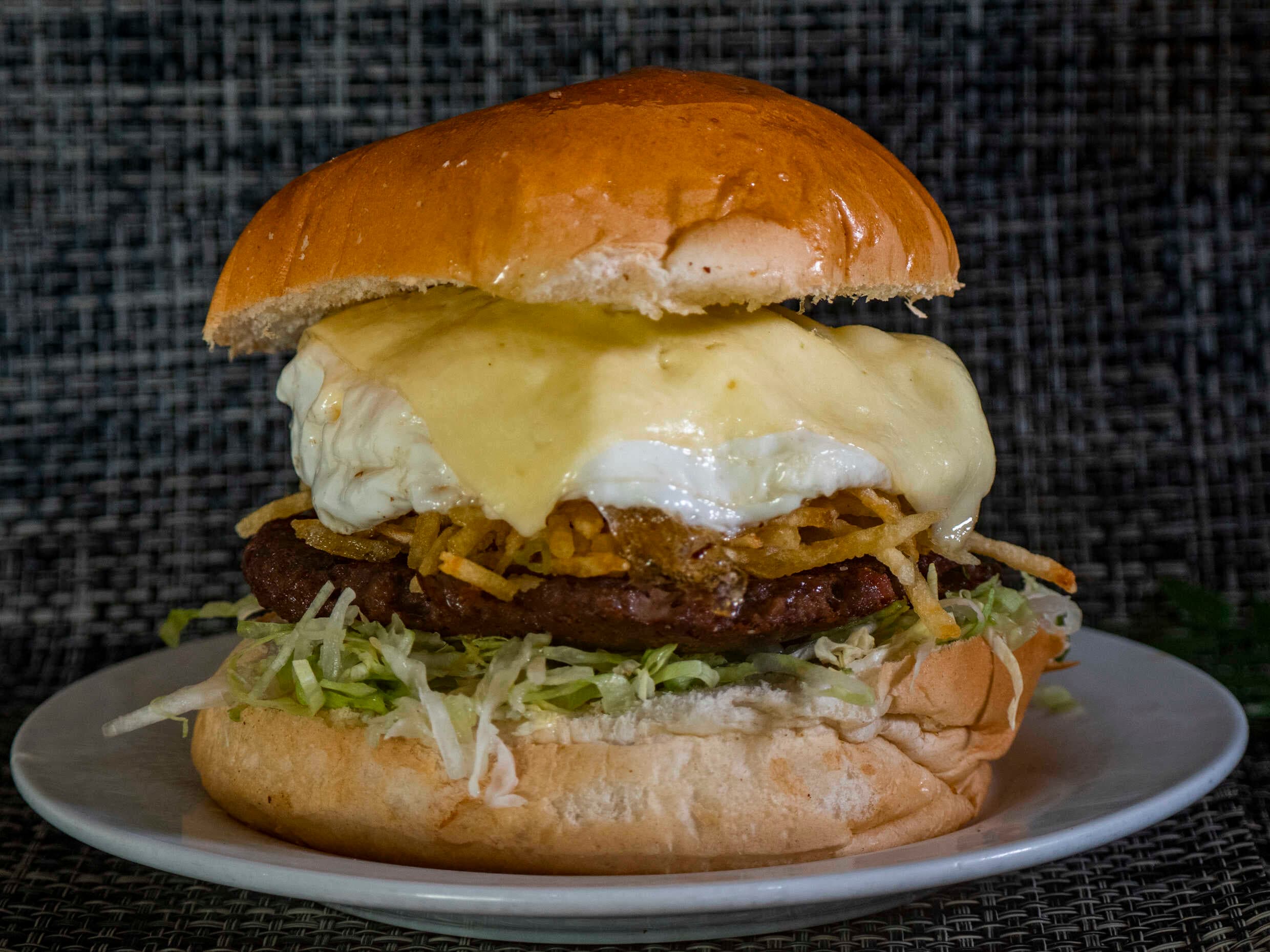 Sánguche de Hamburguesa