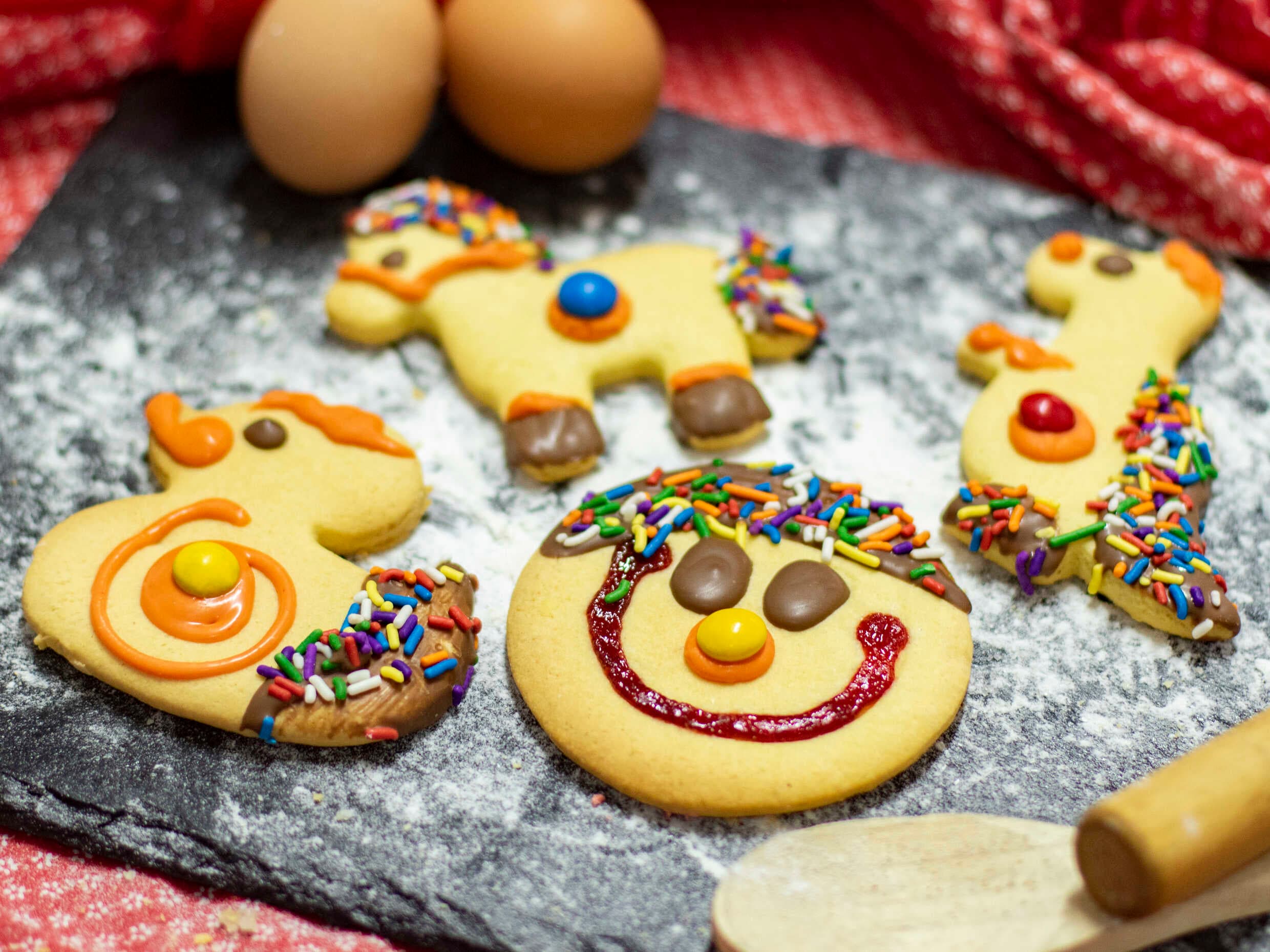 Galleta Dulce con Forma de Animales