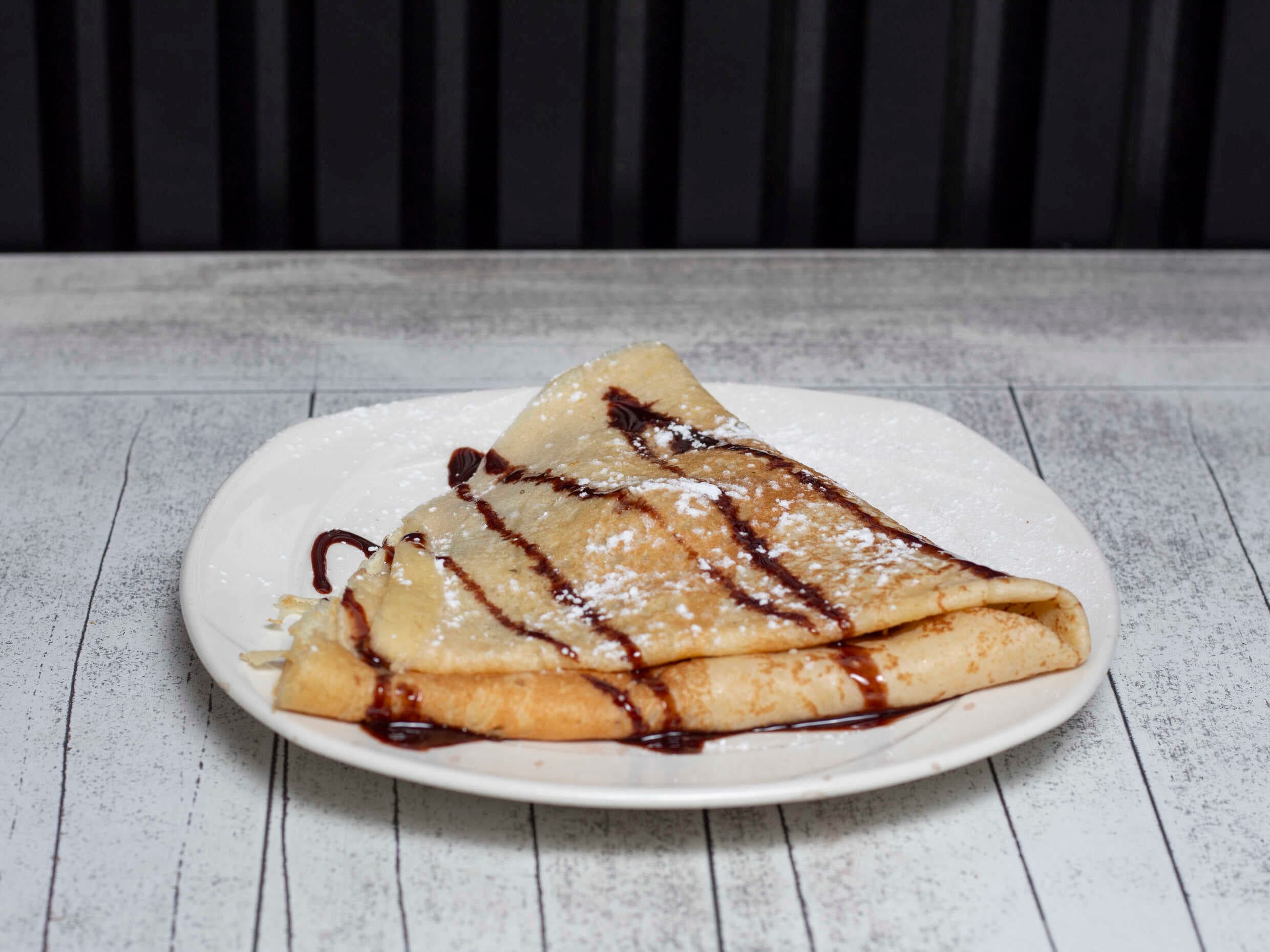 Crepa Dulce Philadelphia, Nutella y Granillo