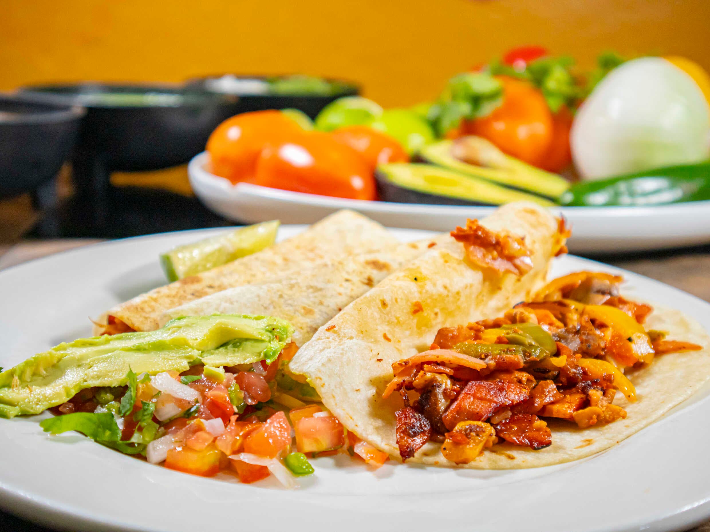 Orden de Quesadillas con carne