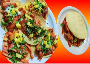 Combo Dios: Gringa + Orden de 5 Tacos