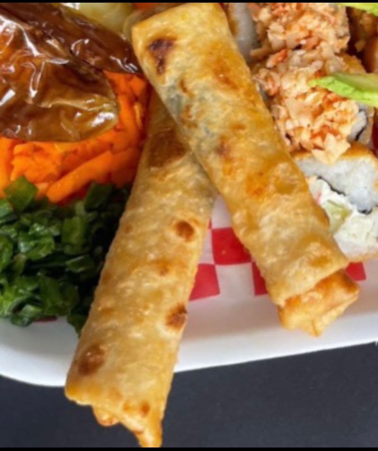 2 Rollitos Camaron