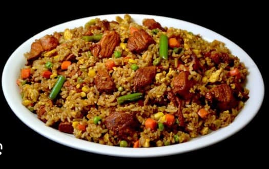 18-Arroz Cantonés con Pechuga de Pollo