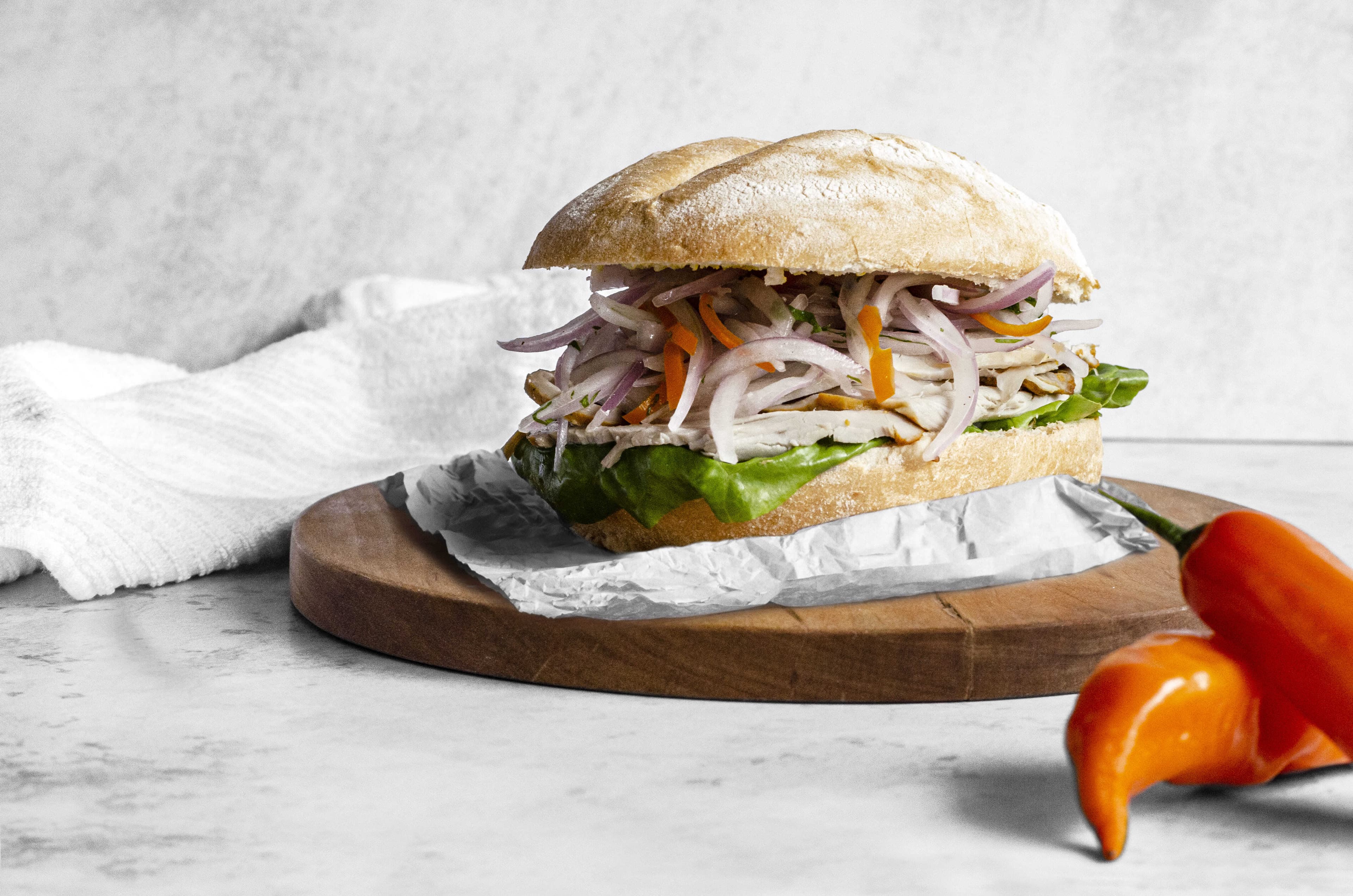Sándwich Butifarra