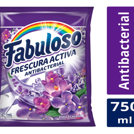 Desinfectante Antibacterial Fabuloso Lavanda Bolsa 750 ml