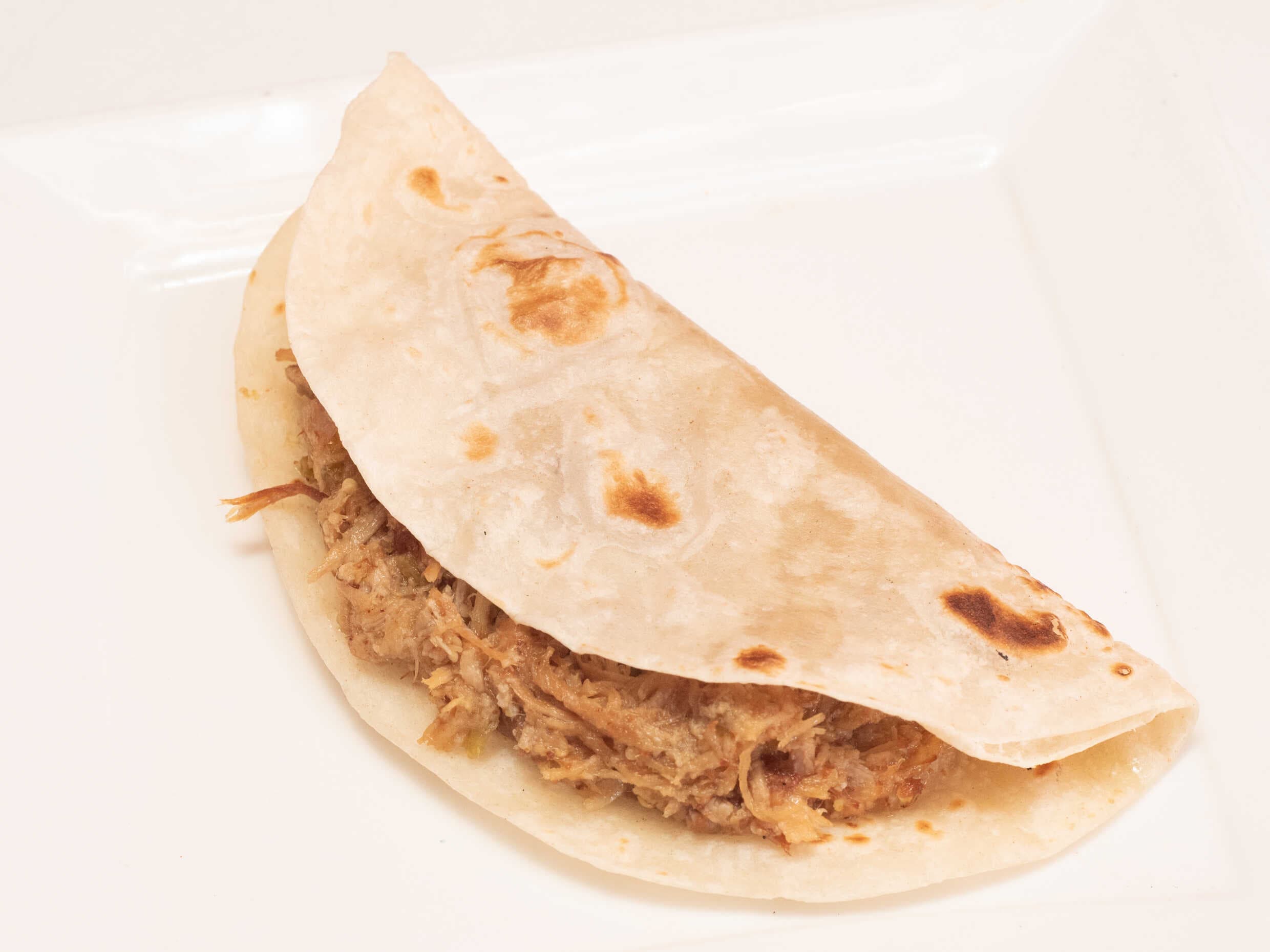 Taco de Chicharrón Verde